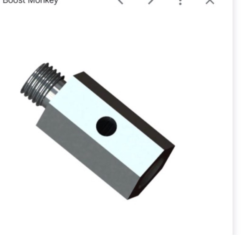 Boost Monkey Oil Feed Adapter for M50 S50 M52 S52 Oil FIlter Housing
