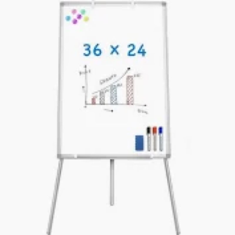 Easel Whiteboard - Maxtek Magnetic Portable Dry Erase Board 36 x 24, Tripod