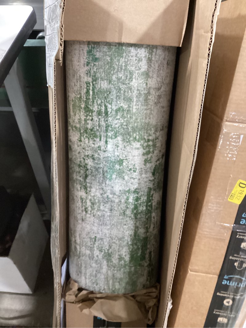 Condition photo showing Good Condition for DEXI Kitchen Mats Cushioned Anti Fatigue, 23x86 Floor Padded Runner Rug Non Slip, Waterproof Standing Comfort Memory Foam for Front Sink Laundry, Green 86"L x 23"W x 0.4"Th Green