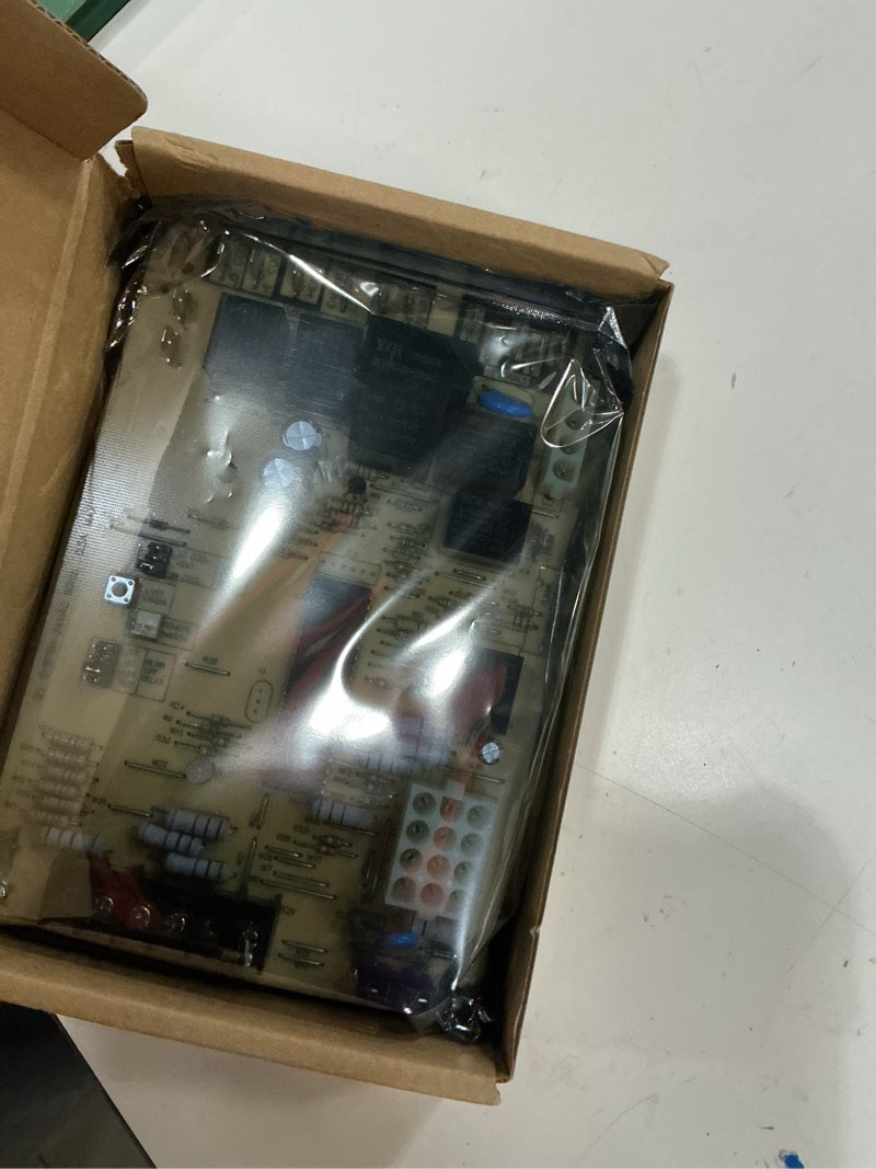Condition photo showing New/Like New for s1-33103010000 furnace control circuit board 120v compatible with white rodgers 50a56-956 50a56-242 50a56-243,york,luxaire, coleman integrated control furnaces,york 031-01267-001a