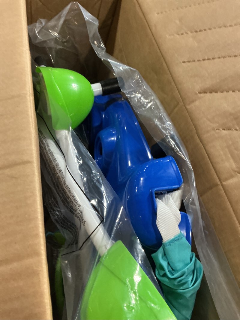 Condition photo showing New/Like New for baby einstein neptune's ocean discovery activity baby jumper activity center, ages 6 months +, max weight 25 lbs., unisex