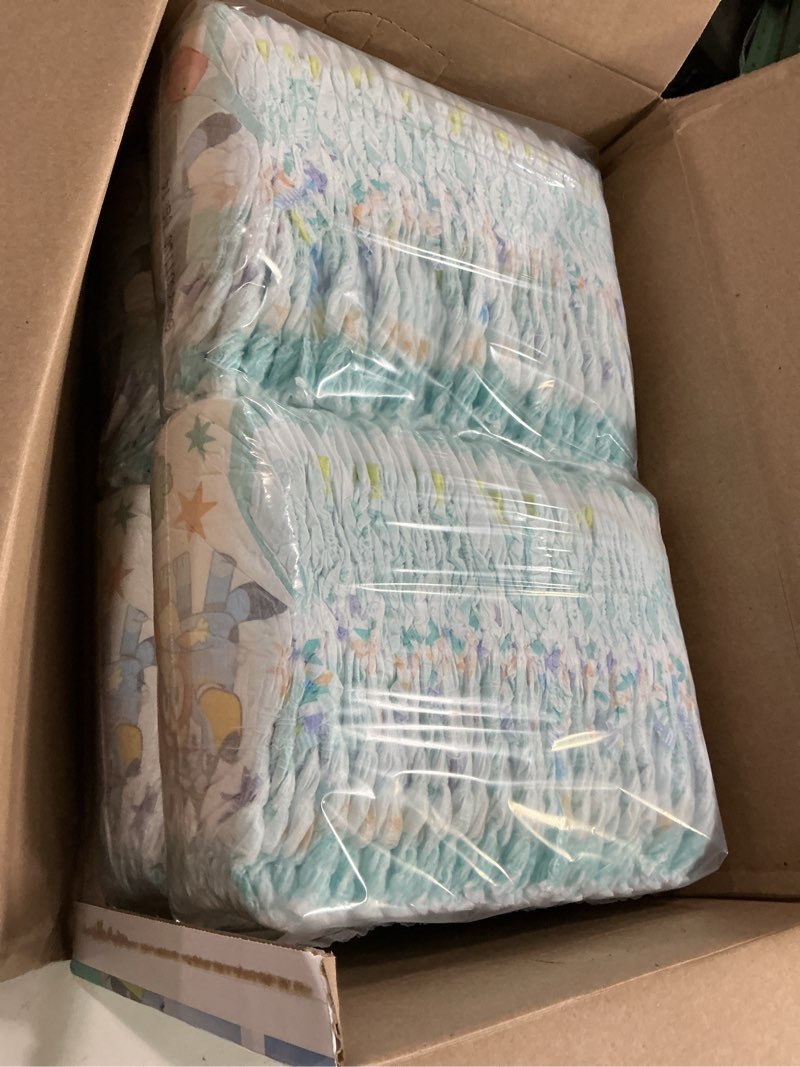 Condition photo showing New/Like New for pampers training pants - easy ups boys & girls bluey - size 3t-4t, 124 count, children's potty underwear (packaging may vary) 3t-4t 124