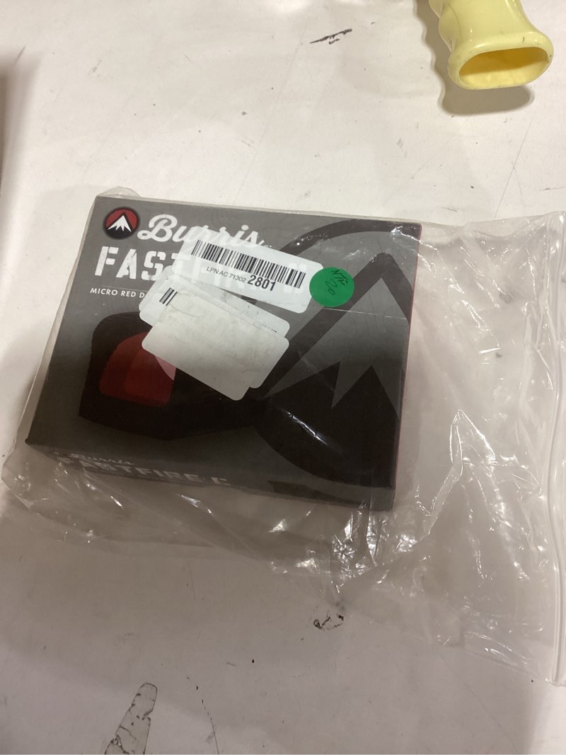 Condition photo showing As Is for BURRIS FastFire C, 6 MOA Dot, Black (300239)