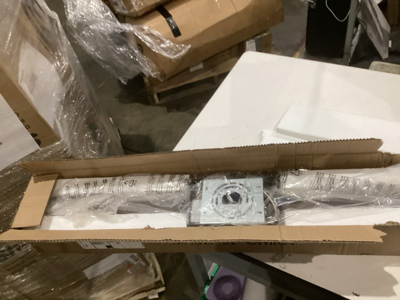 Condition photo showing New/Like New for sinerise led modern bathroom vanity light fixtures (40-inch, 3000k/4000k/6000k, dimmable), brown wood painted modern acrylic bathroom wall lighting fixtures over mirror 40-inch brown