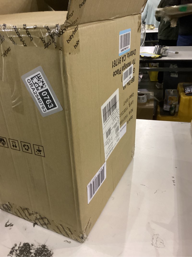 Condition photo showing New/Like New for Baby Brezza New and Improved Formula Pro Advanced Formula Dispenser Machine - Automatically Mix a Warm Formula Bottle Instantly - Easily Make Bottle with Automatic Powder Blending, White