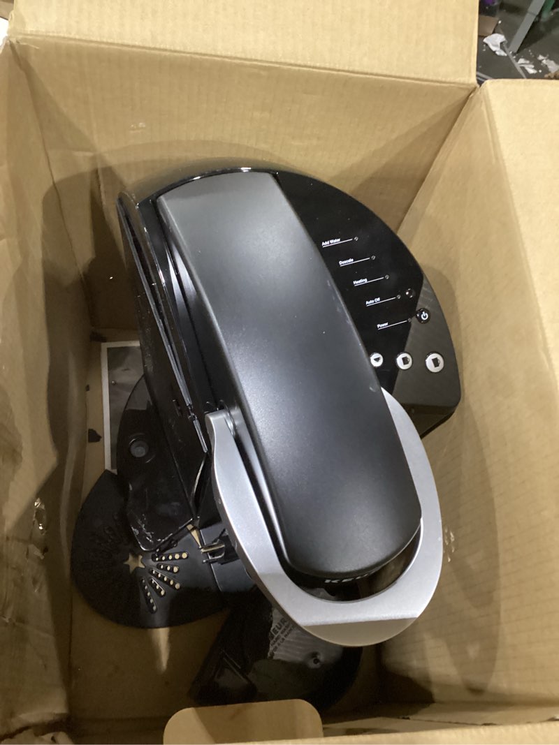 Condition photo showing As Is for MISSING WATER TANK Keurig K-Classic Single Serve K-Cup Pod Coffee Maker, with 3 Brew Sizes, 48oz Removable Reservoir, Black