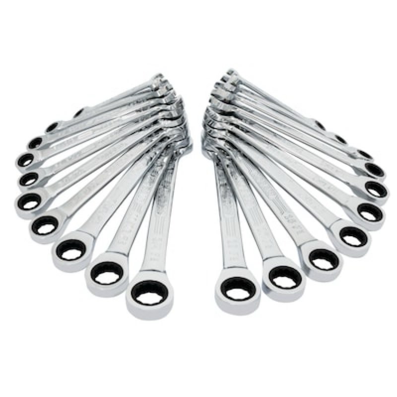 kobalt 20 -piece set metric and standard (sae) ratchet wrench