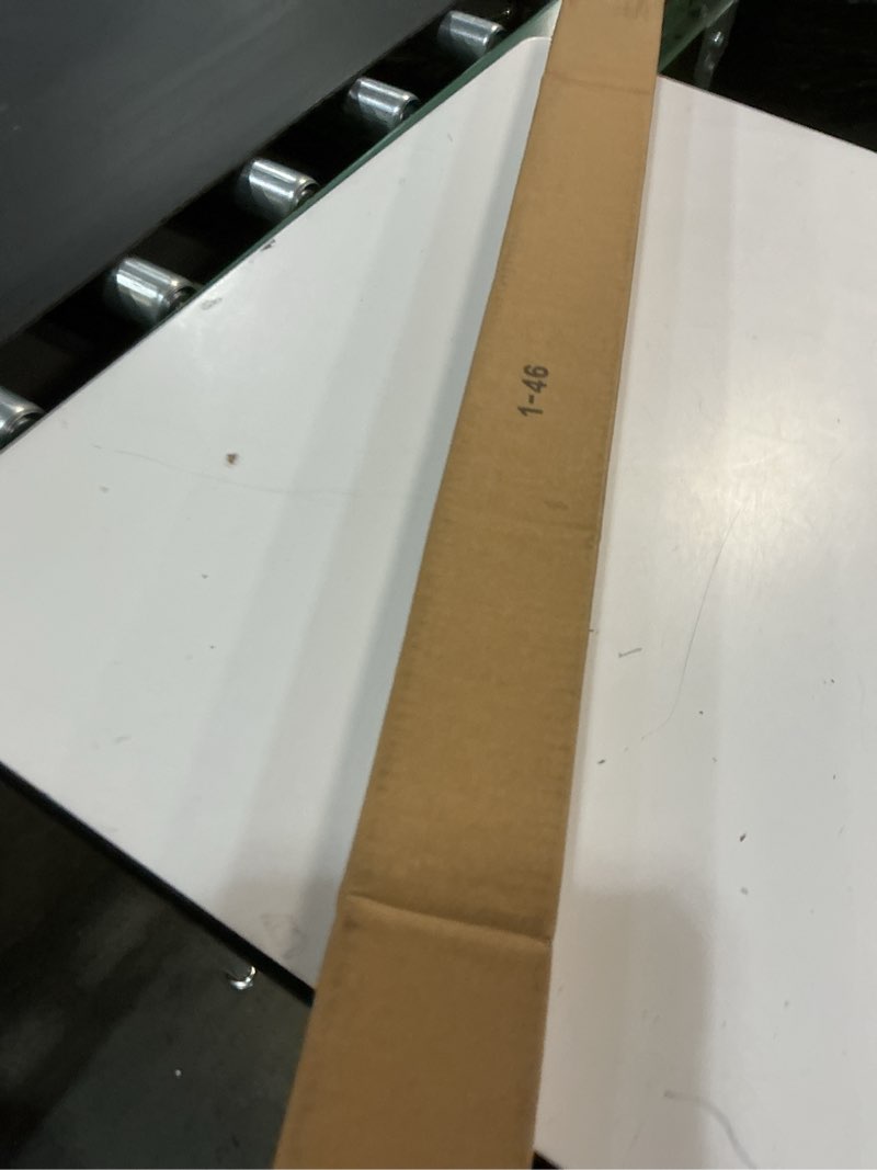 Condition photo showing New/Like New for AOSKY Cordless Roller Shades Blackout Blinds for Windows Room Darkening Rolled Up Shades with Spring System, UV Protection Window Shades Door Blinds for Home and Office (46" W x 72" H, White) 46"W x 72"H White
