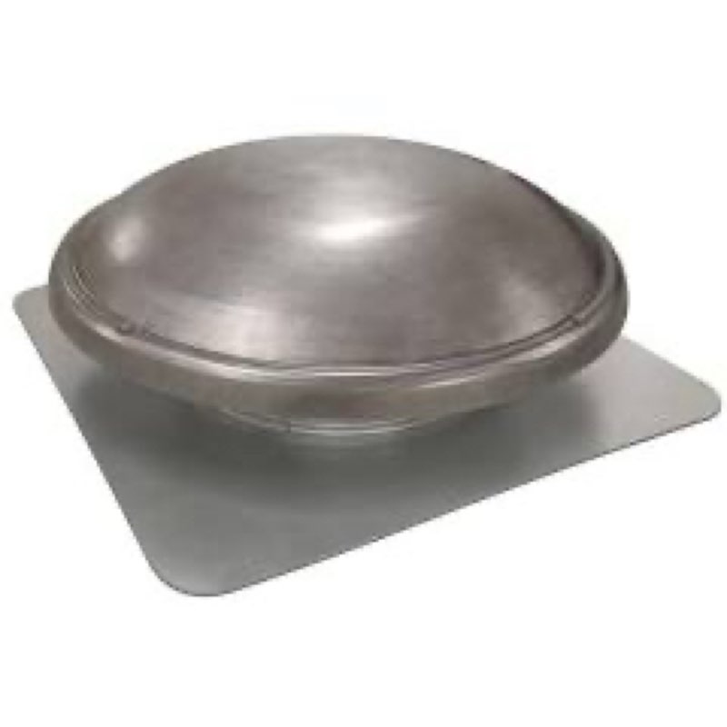 Metal dome roof vents