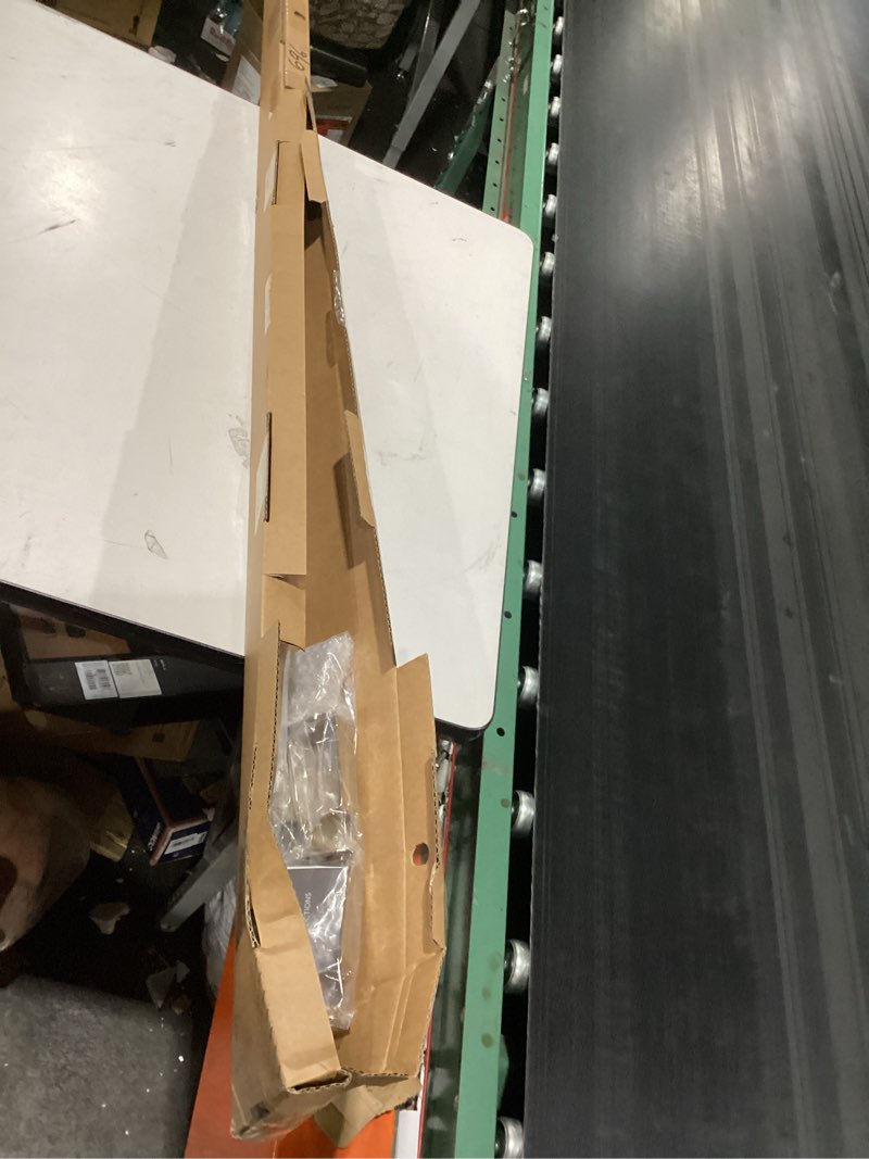 Condition photo showing Good Condition for ivilon drapery window curtain rod - end cap style design 1 inch pole. 72 to 144 inch color satin nickel 72 to 144 in.