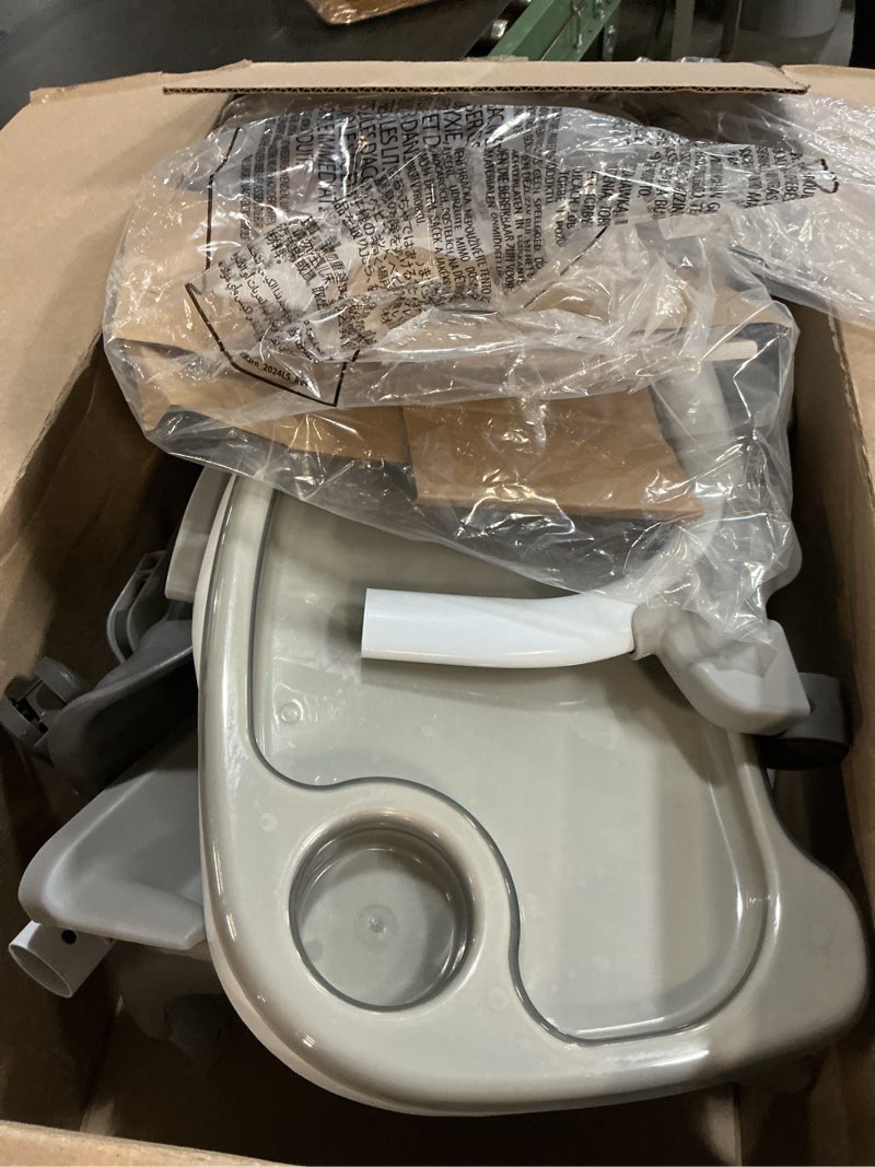 Condition photo showing Good Condition for ingenuity smartclean trio elite 3-in-1 convertible baby high chair, toddler chair, and dining booster seat, for ages 6 months and up, unisex - slate trio elite slate