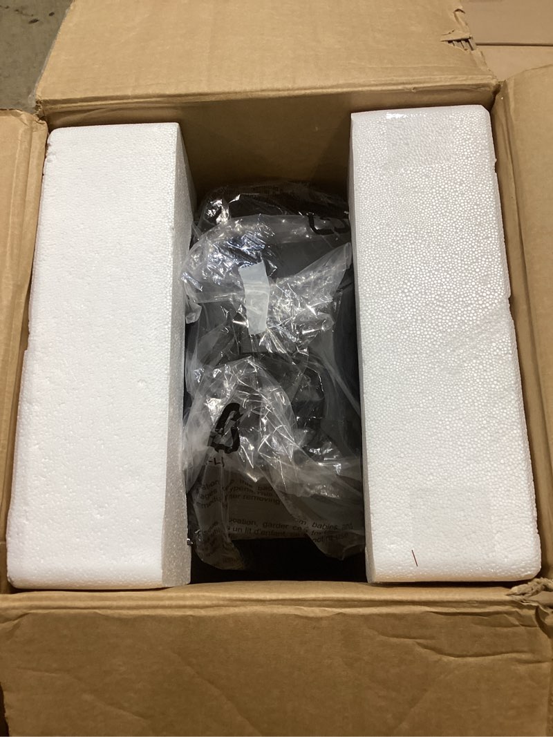 Condition photo showing Good Condition for 1,500-watt electric lantern infrared quartz space heater with remote control in black
