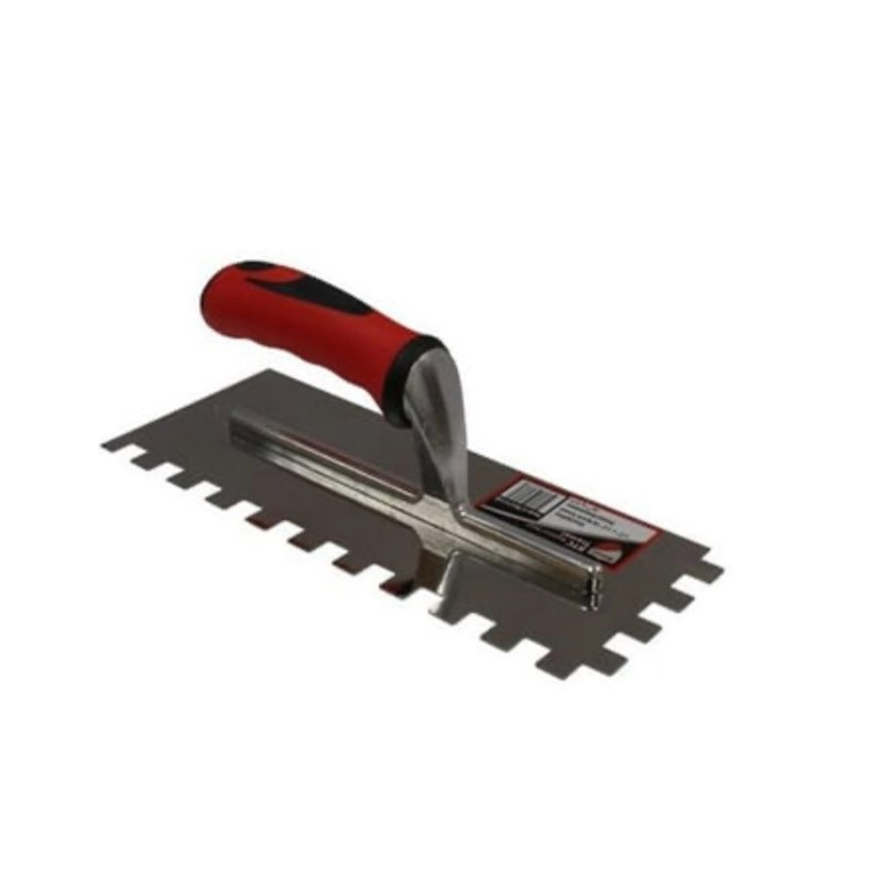RTC 1/4" x 1/4" Square Notch Stainless Steel Tile Trowel