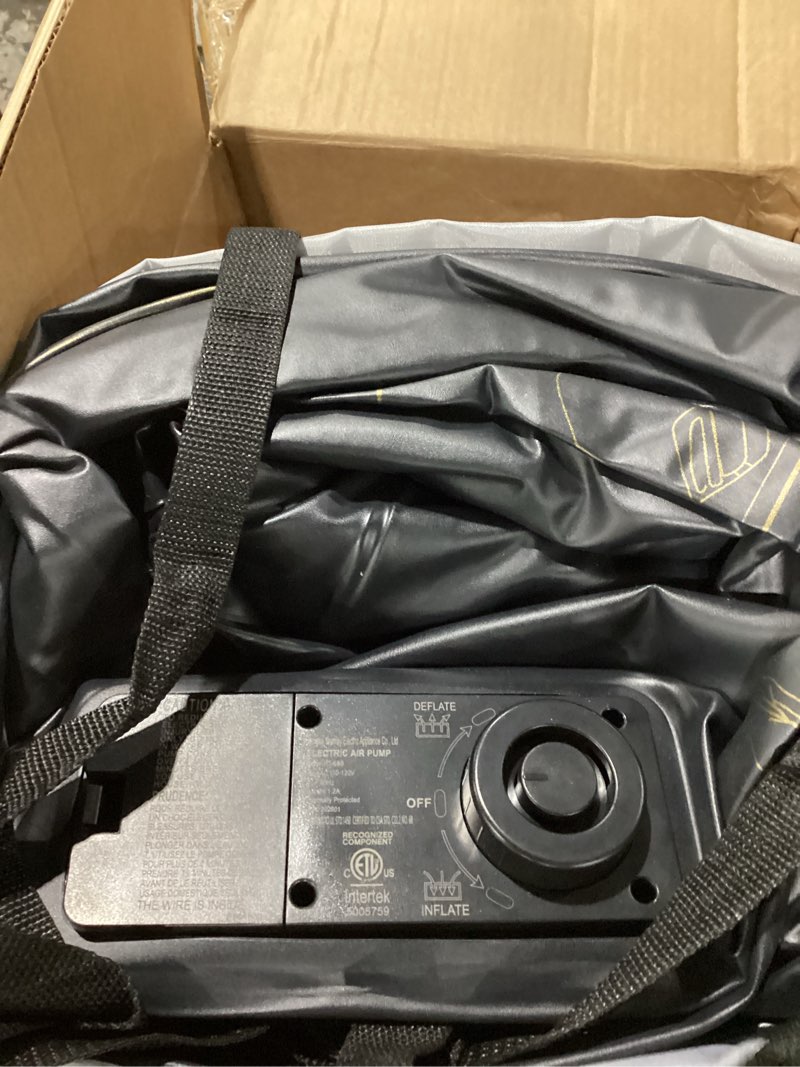 Condition photo showing Good Condition for vosser twin air mattress with built in pump,18''inflatable mattress 2 mins self-inflation/deflation,xl-long blow up mattress thicker,flocked top air bed with storage bag for home, camping & guests