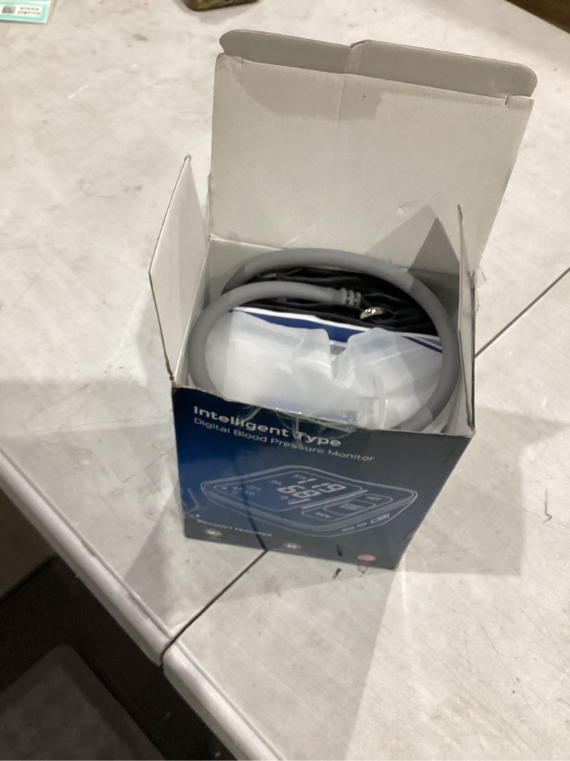 Condition photo showing New/Like New for blood pressure monitors for home use upper arm, accurate cuff 8.7”-15.7” monitor with large backlight display 2 users 240 sets memory, digital bp machine, christmas gifts for mom dad seniors