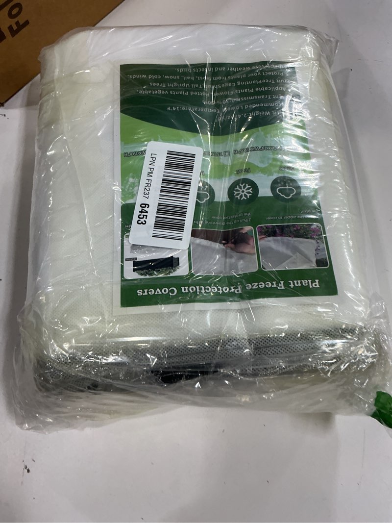 Condition photo showing New/Like New for Plant Covers Freeze Protection, 2 Pack 6.1 x 3 x 1.6 ft Rectangular Raised Garden Bed Cover with Dra
