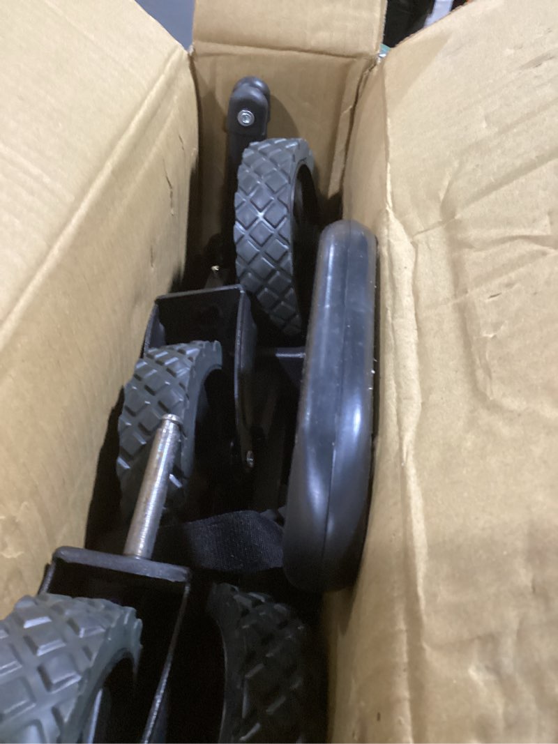 Condition photo showing Good Condition for Collapsible Wagon with Wheels, 370lbs Weight Capacity Foldable Beach Wagon with Flexible Handle Portable Utility Wagon Cart for Outdoor, Grocery, Garden, Camping 140L