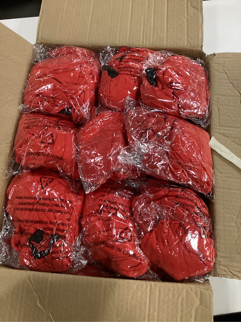 Condition photo showing New/Like New for HAINARverS Stretch Spandex Folding Chair Covers 30PCS Universal Fitted Chair Cover Protector for Wedding,Party, Banquet, Holidays, Celebration, Decoration (Red, 30 PCS) Red 30PCS