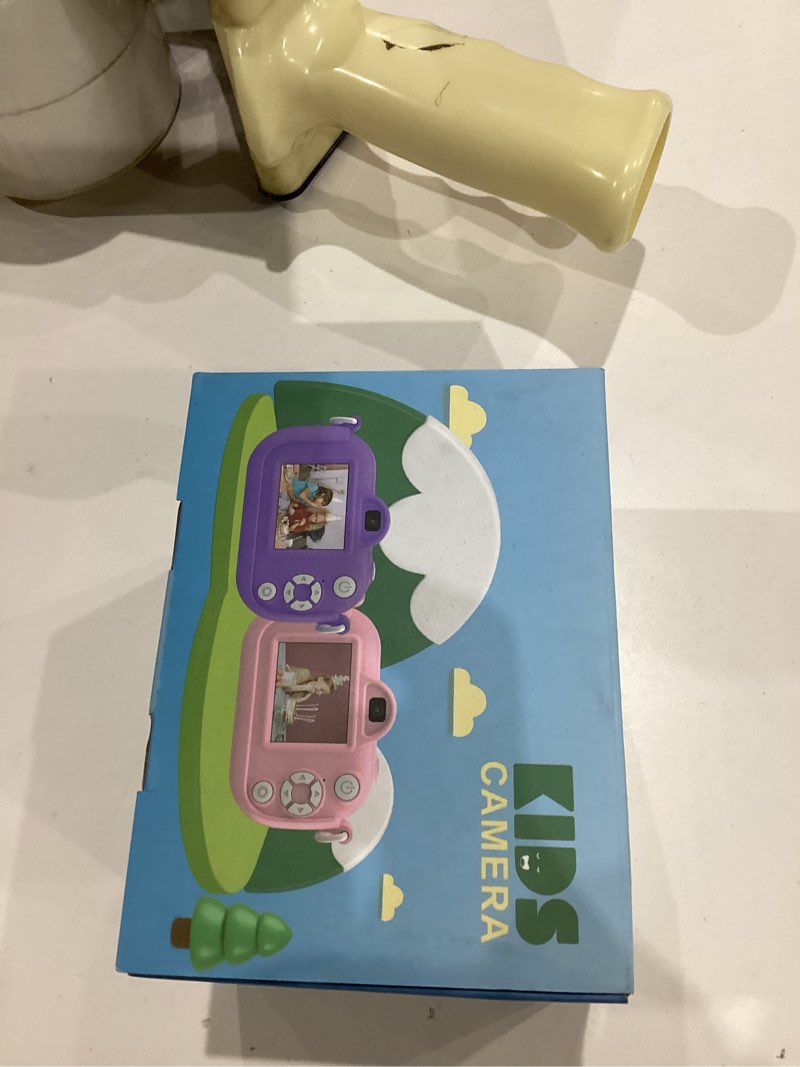 Condition photo showing As Is for Kids Camera Boys Toys for 3 4 5 6 7 8 9 Years Old Boys, 48MP Dual Lens Kids Digital Camera Christmas Birthday Gifts, 1080P HD Video Selfie Toddler Camera with 32G SD Card Deep Green