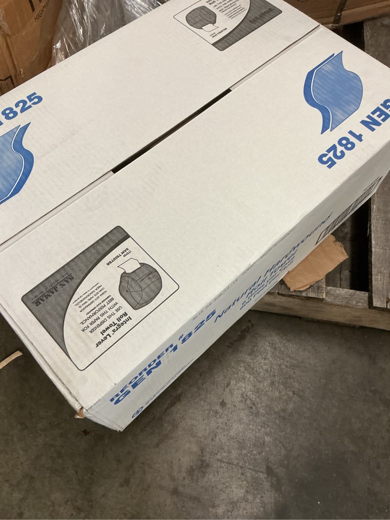 Condition photo showing New/Like New for gen commercial hardwound towels, brown, 1-ply, 800ft, 6 rolls/carton - strong & absorbent