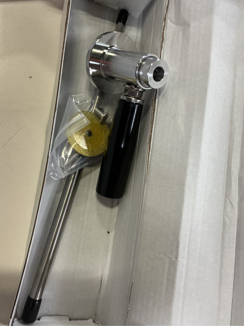 Condition photo showing Good Condition for Inside Pipe Cutter, Stainless Steel Plumbing Internal Plastic Hose Cutting Tool with Grit Cutting Wheel & Handle 7" Adjustable Cut Depth Fit for 1.5-8" PVC Pipes