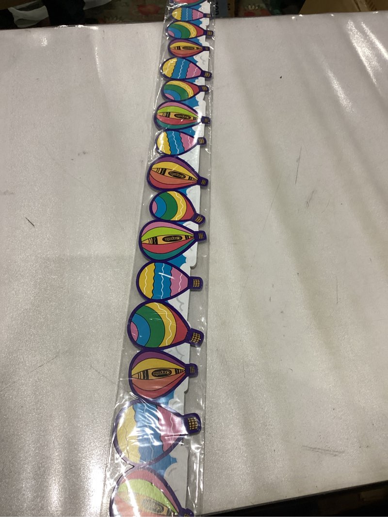Condition photo showing New/Like New for Eureka Crayola Colors of Kindness Extra Wide Decorative Classroom and Bulletin Board Trim for Teachers, 3.25" Wide, 12 Strips for 37 Total Feet