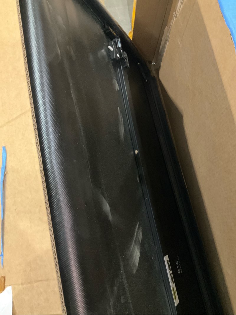 Condition photo showing As Is for soft trifold truck bed tonneau cover compatible with 2015-2024 2025 2026 ford f150 6.5ft (78.9") bedno drilling,all weather protection,anti-theft security(soft tri-fold, 6.5ft bed) soft tri-fold|2015-2026 f-150 6.5ft bed