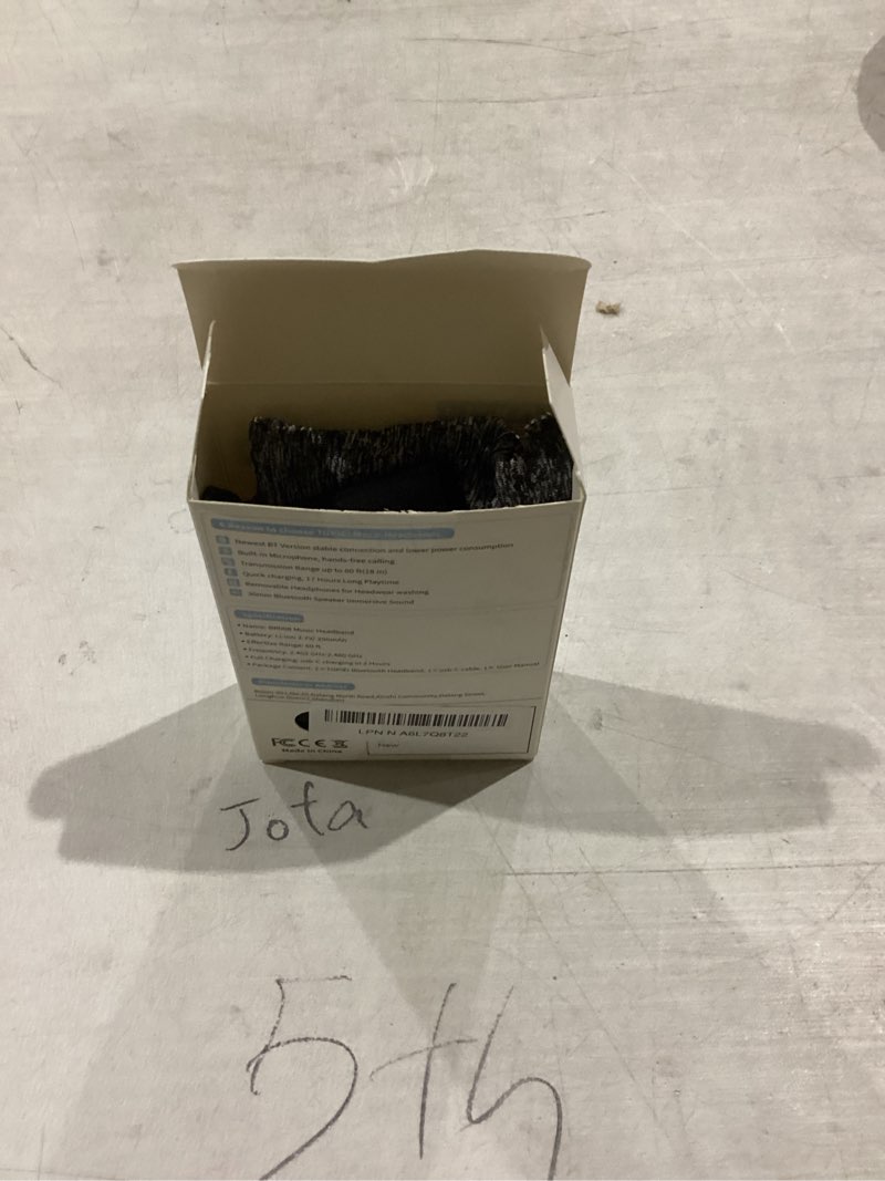 Condition photo showing New/Like New for Sleep Headphones Bluetooth Headband for Side Sleeper 2-Pack, 17H Playtime, Wireless Headband Headphones with HD Stereo Speakers for Workout,Running,Yoga, Ideal Gifts for Men, Women, Teens 1 Black+ 1 Grey