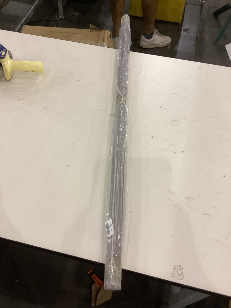 Gaahing 3 Pcs 39" Wall Corner Guards, Grey Wood Grain L-Shaped Outside Corner Shield for Wall Edge, Door Frame Protector Bumper