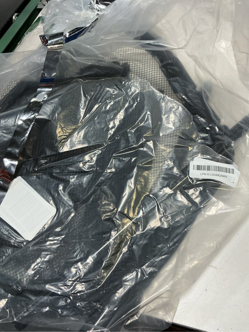 Condition photo showing As Is for Dog Car Barrier Escape-Proof, 46" Wide Car Divider for 3rd Row Seats & Cargo Area, Durable Cargo Area Dog Car Gate Trunk Barrier with See Through Net Mesh for Small Sized SUV & Vehicles Or Hatchback