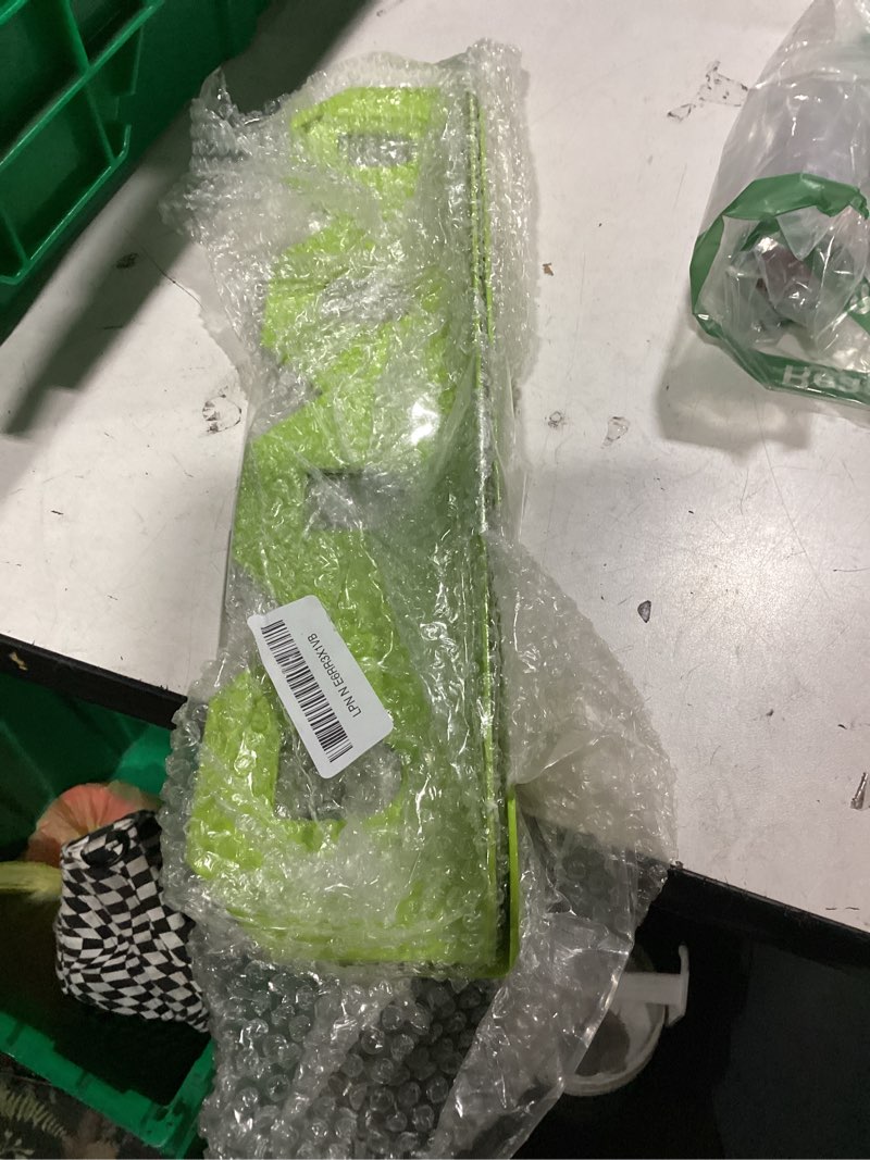 Condition photo showing New/Like New for 2 pcs upgrade aluminum alloy battery holder 4 slot mounting organizer compatible with ryobi 18v nicad nimh lithium-ion one+ battery (fruit green)
