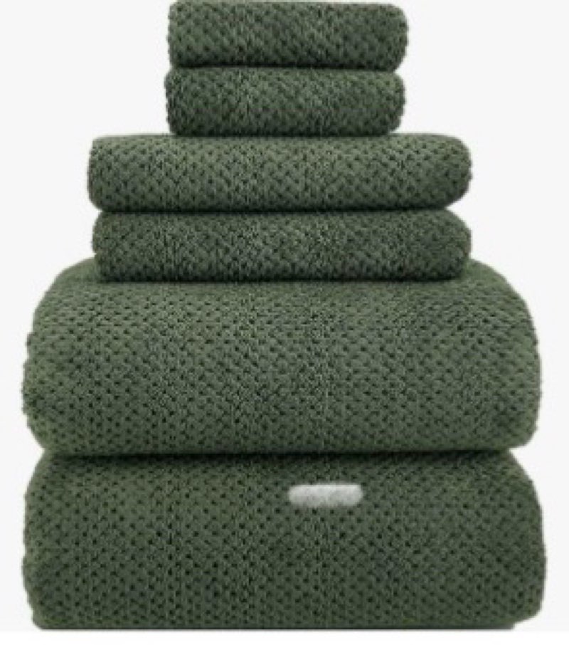 YTYC 39x78 Inch Oversized Bath Sheets Extra Large Bath Towels Set of 6 Super Soft Luxury Microfiber 