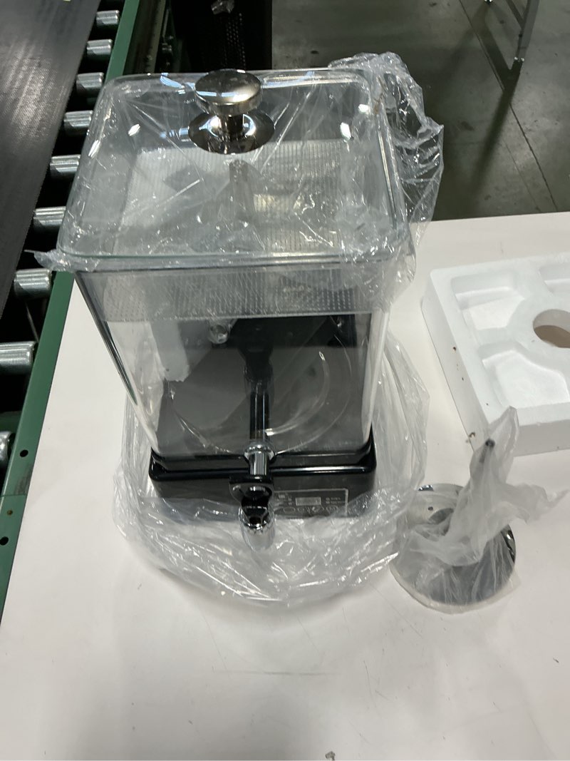 Condition photo showing Good Condition for Coffee Urn Commercial Coffee Maker, 10 L 65 Cups,Multi-Functional Hot Chocolate Machine,Transparent Electric Percolator Coffee Pot for Catering Hot Water Urn for Hot Cocoa, Drink, Tea, Juice Square Black 65 Cup 10L