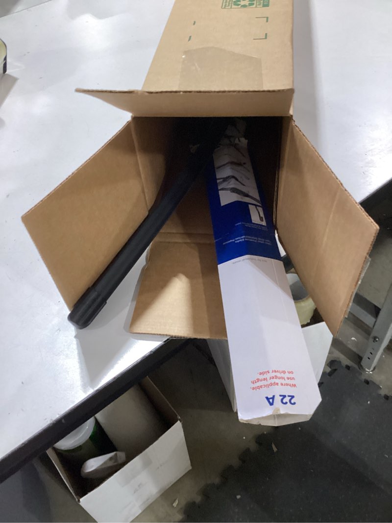Condition photo showing As Is for BOSCH 26A22A ICON Beam Wiper Blades - Driver and Passenger Side - Set of 2 Blades (26A & 22A) Front (26A & 22A) ICON Combo Pack (Front)