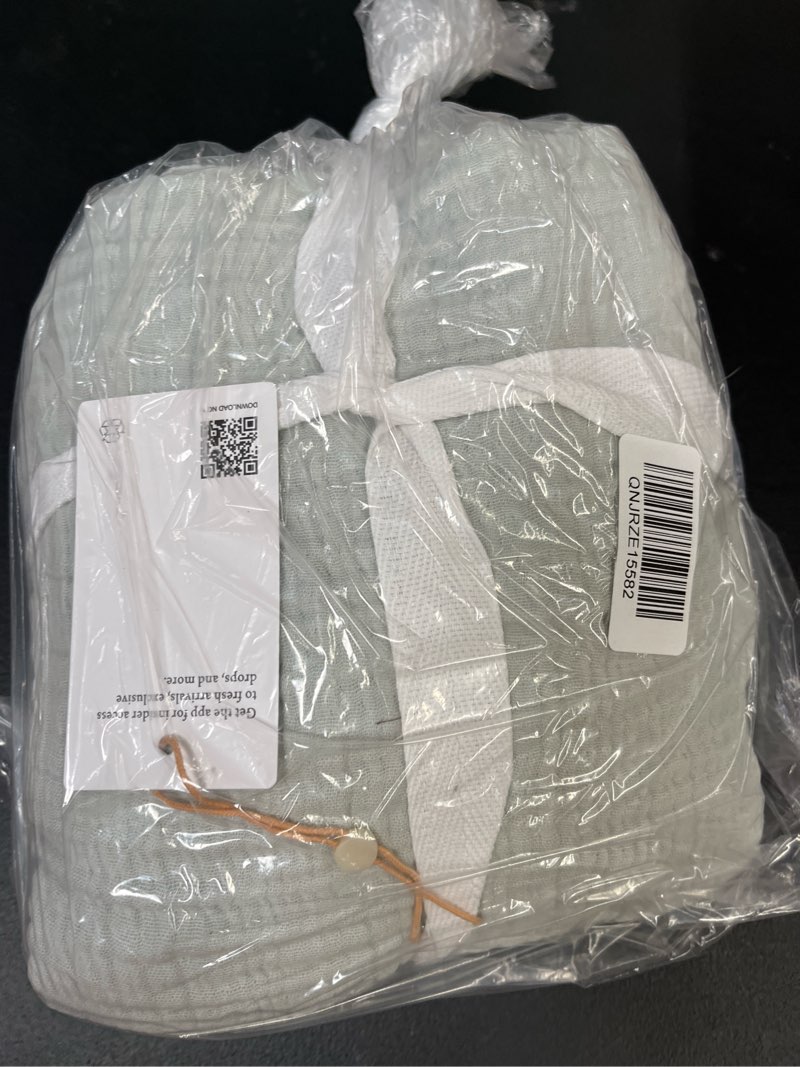 Condition photo showing Good Condition for organic airy gauze sham set, standard, mist