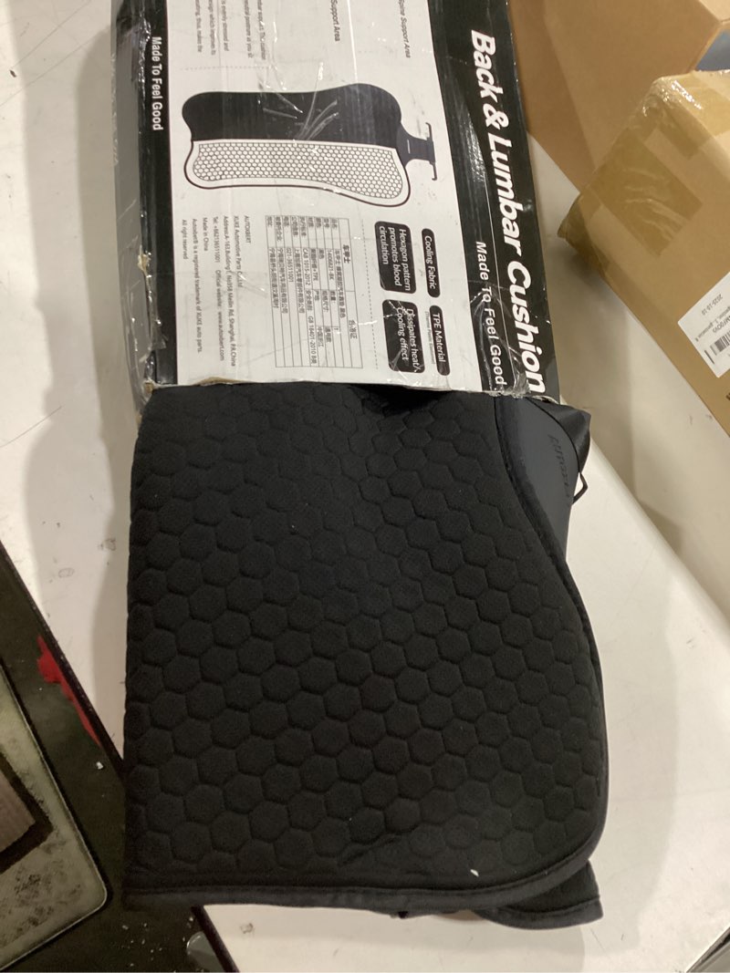 Condition photo showing Good Condition for XUKEY Lumbar Pillow Gel Support Pillow Back Support Cushion,Gel Lumbar Support Pillow Relief Back Sciatica Pain for Car Seat Cushion,Car Seat Lumbar Support with Adjustable Straps Improve Posture