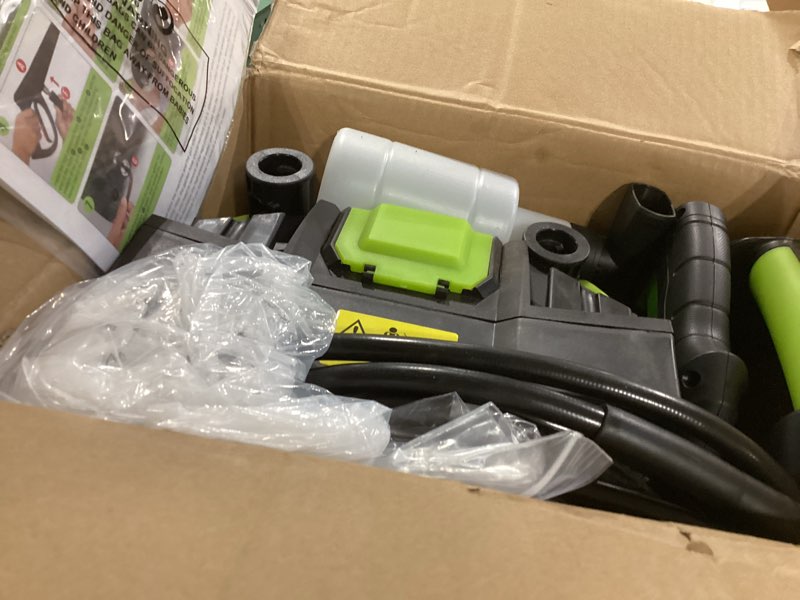 Condition photo showing Good Condition for lwq pressure washer, portable power washer, 4 quick connect nozzles, high pressure cleaning machine for car fence driveway patio washing and more