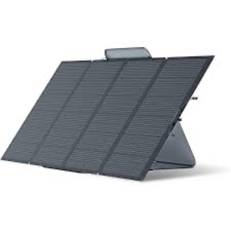Ecosonique 200W Portable Solar Panel for Power Stations, Foldable & Lightweight with Kickstand, USB-