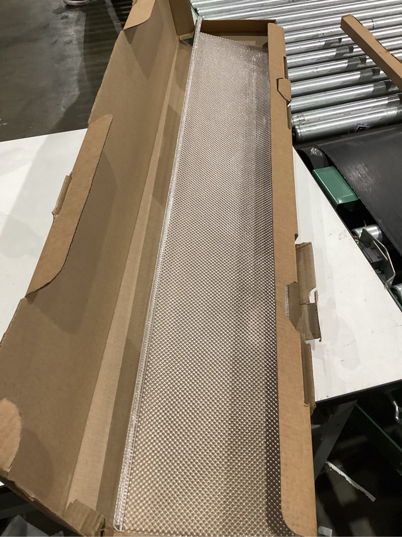 F-2044: 2 Lite Wrap Around Replacement Light Cover | 47-1/2″ x 11-3/4″ (between the hooks = 9 3/4″) x 2-1/8″ Depth