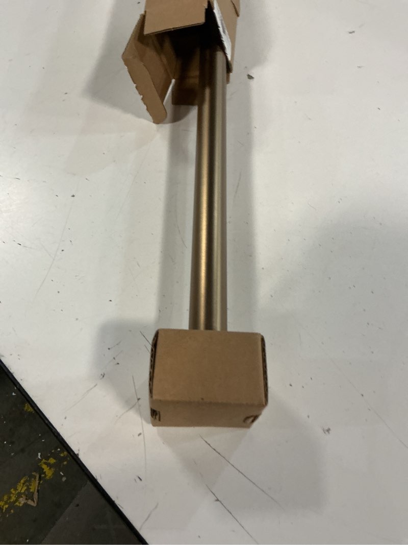 Condition photo showing Good Condition for ivilon tension curtain rod - spring tension rod for windows or shower, 36 to 54 inch. warm gold 36" to 54" warm gold