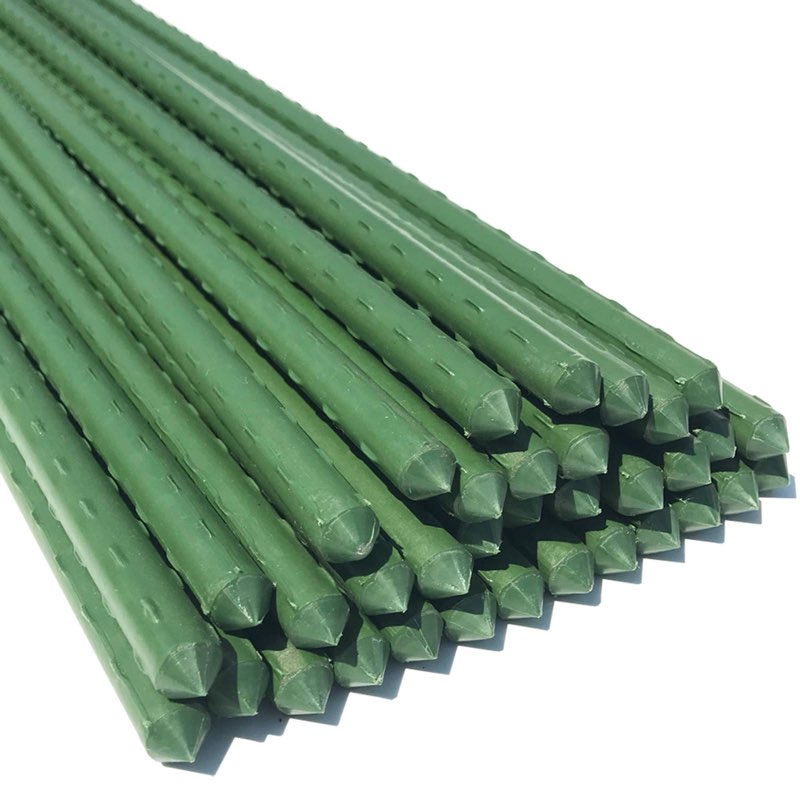 waenlir garden st sturdy tomato stakes, plant stakes for outdoor plants, plant support sticks for gardening, pack of 24