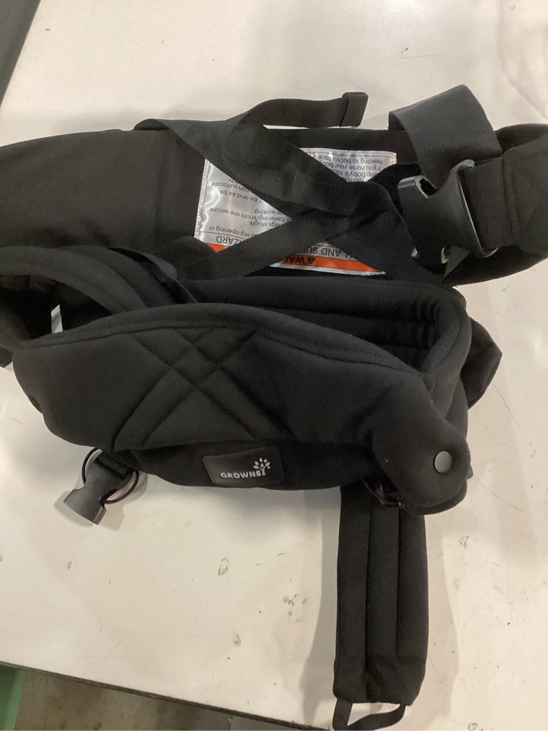 Condition photo showing Good Condition for grownsy baby carrier newborn to toddler, cozy baby wraps carrier, ergonomic baby carrier with head support, black