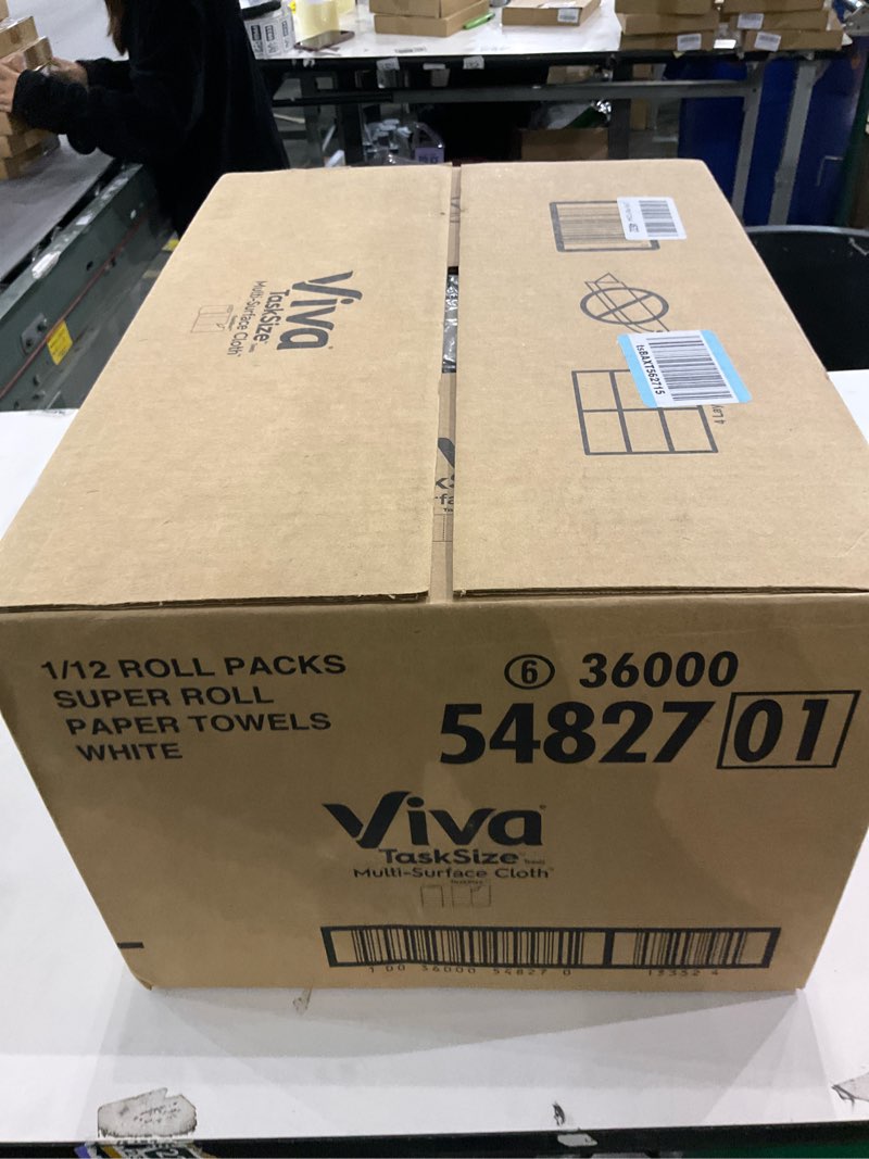 12 paper towel rolls