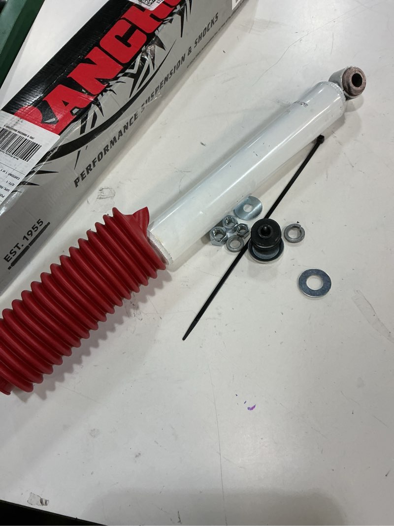 Condition photo showing As Is for rancho rs5000 rs5405 steering damper
