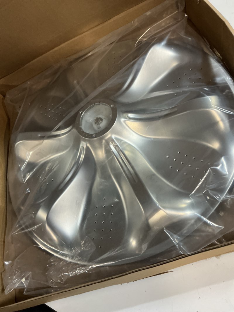 Condition photo showing Good Condition for agz72909711 washplate pulsator assembly with 5006ea3009b washer pulsator cap, compatible with kenmore, lg washer, replaces ap6800730, agz72909702, 4873462, agz72909703