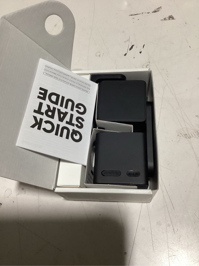 Condition photo showing item condition for WYZE Cam Pan v3 Indoor/Outdoor IP65 1080P 360° Pan/Tilt/Zoom WiFi Smart Home Security Camera, Motion Tracking for Baby/Pet, Color Night Vision, Works with Alexa&Google Assistant, Free Expert Setup Black 1-pack