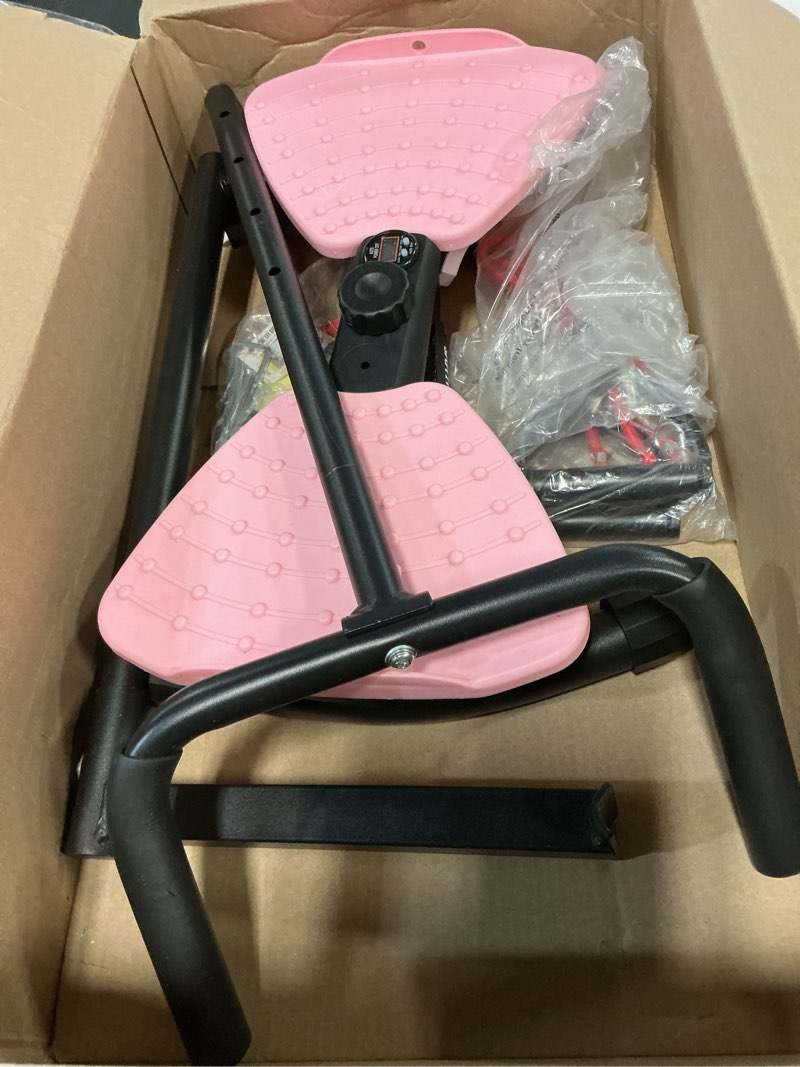 Condition photo showing Good Condition for Waist Twister Machine Exercise with Handlebar, Ab Twister Board with Phone Holder and the Smart LED Digital Monitor,330LBS Capacity & Ultra-Quiet Home Gym Equipment for Women Men