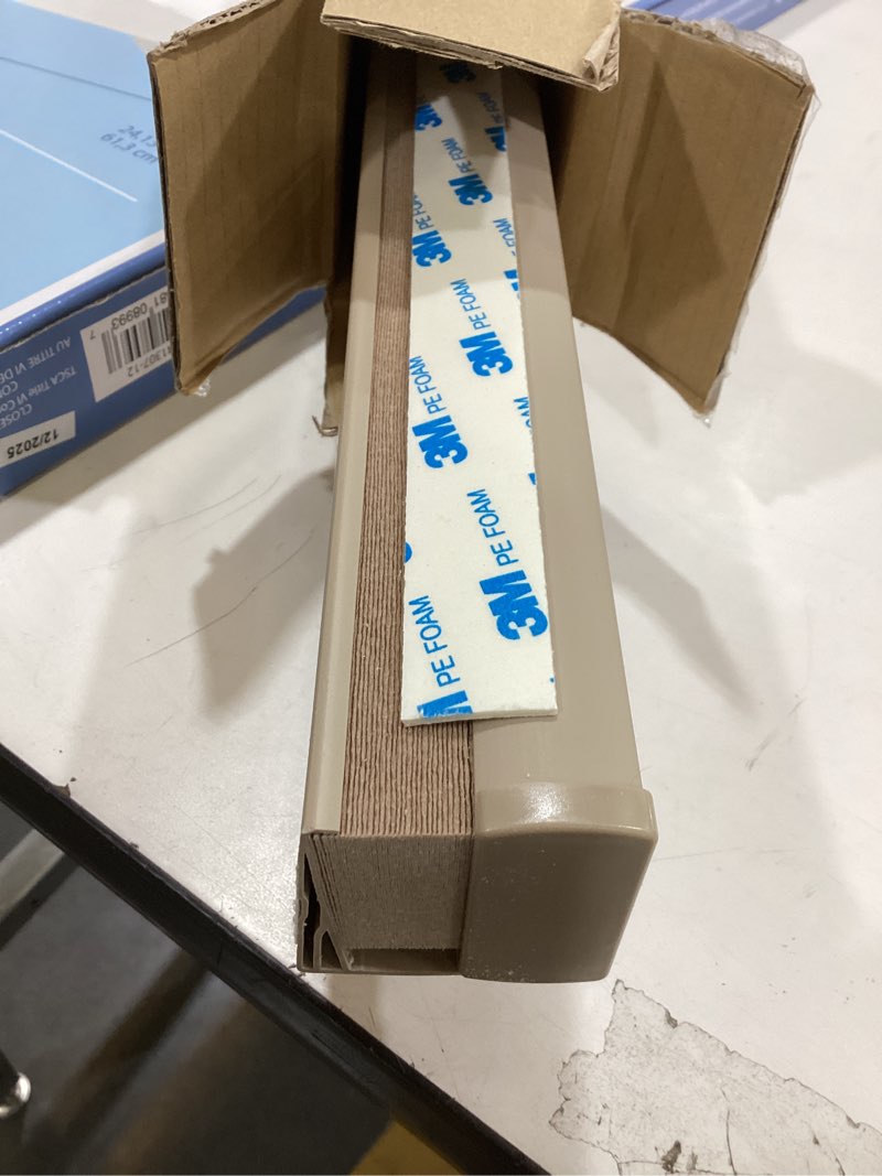 Condition photo showing Good Condition for blindsavenue cordless pleated window shades, easy install, no drill no tools, fawn, light filtering blinds, size 23" w x 64" h fawn 23"w x 64"h