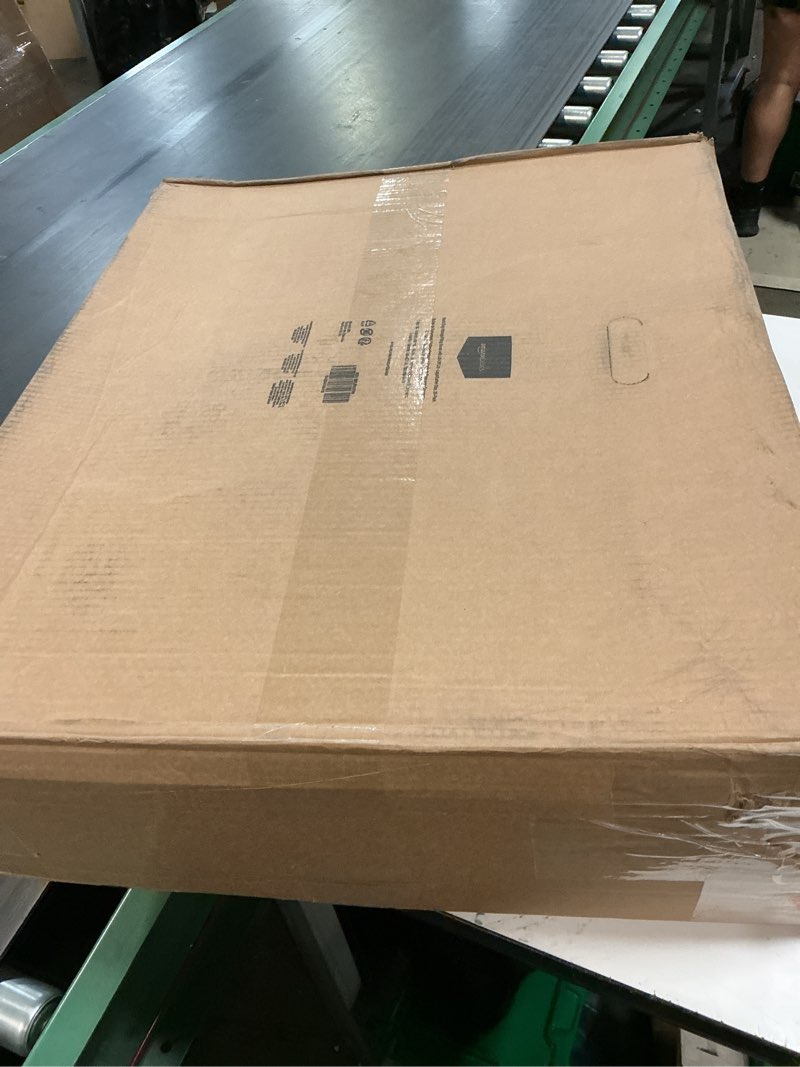 Condition photo showing New/Like New for amazon basics storage/filing boxes with lift-off lid, letter/legal size, collapsible, tape-free assembly, white, 16.2" l x 12.5" w x 10.5" h, 20-pack standard 20-pack