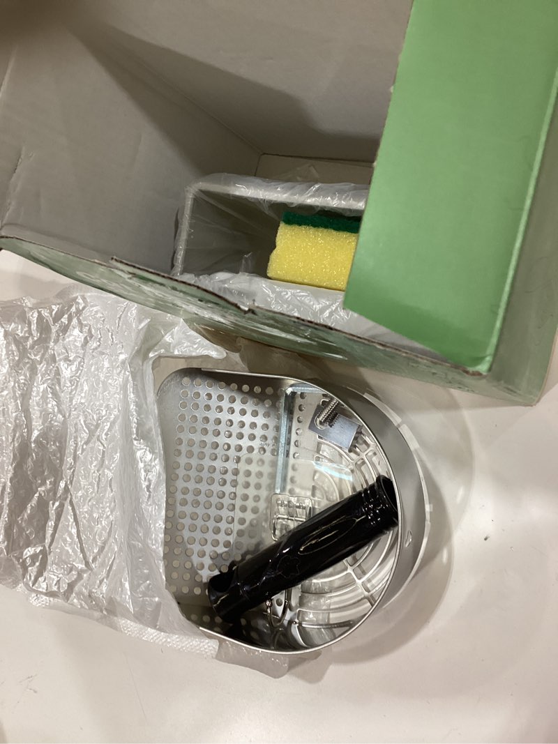 Condition photo showing Good Condition for cat litter scoop deep shovel, detachable long handle litter scooper, metal cat litter scoop, stainless steel cat litter scoop, kitten pooper lifter, kitty metal scooper with holder round hole long handle-for particles up to 3 mm silver